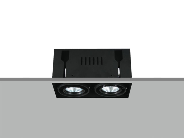 TE FH2788 2x7W Trim-less Square Recessed LED Downlight TE FH2788 2x7W Trim-less Square Recessed LED Downlight