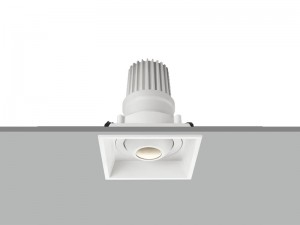 TE VN2928 7W Adjustable Tilt Angle Square Recessed Downlight