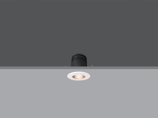 TE ZE2680 3W Recessed 35mm LED Downlight