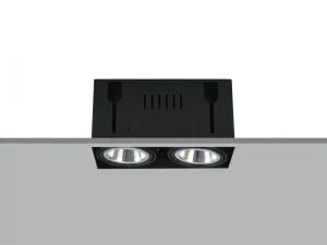 TE FH2108 2x10W 無邊框方型嵌入式 LED 筒燈
